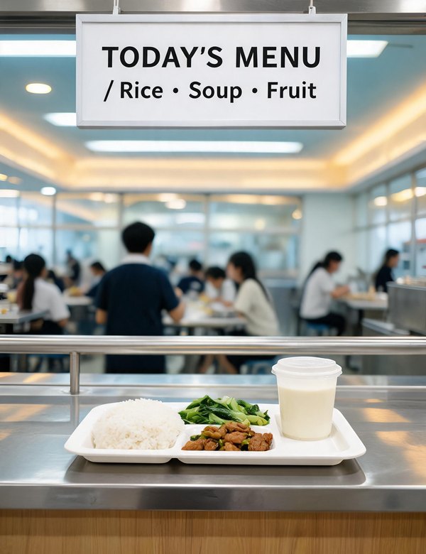 场景口语 · 学校食堂