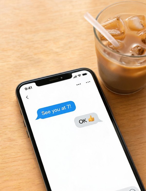 场景口语 · 发短信
